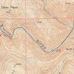 United States Geological Survey Cherokee, CA (1949, 24000-Scale) digital map