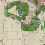 United States Geological Survey Cherokee, KS (1964, 24000-Scale) digital map