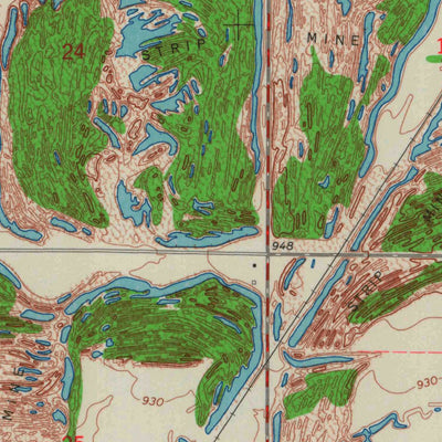 United States Geological Survey Cherokee, KS (1964, 24000-Scale) digital map