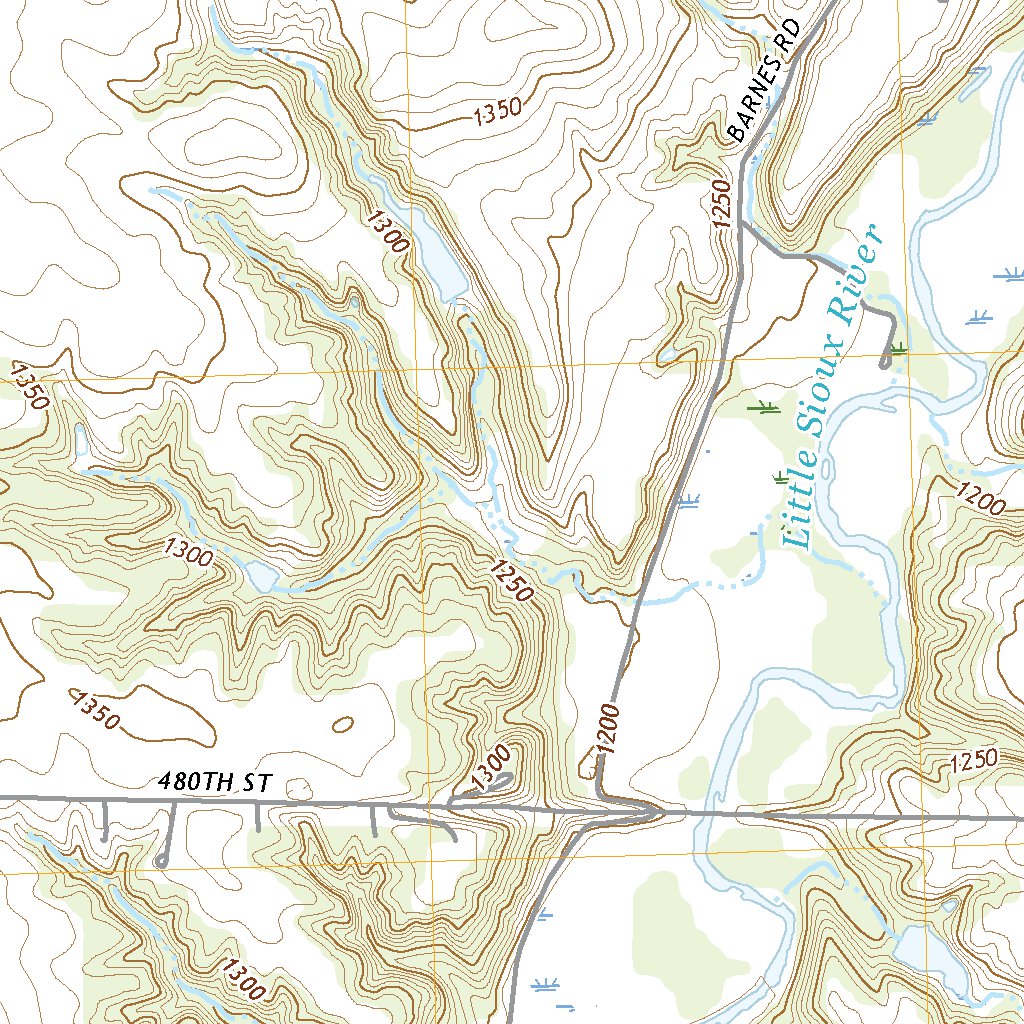 Cherokee North, IA (2022, 24000-Scale) Map by United States Geological ...