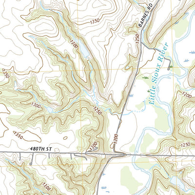 United States Geological Survey Cherokee North, IA (2022, 24000-Scale) digital map