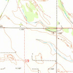 United States Geological Survey Cherokee North, OK (1969, 24000-Scale) digital map