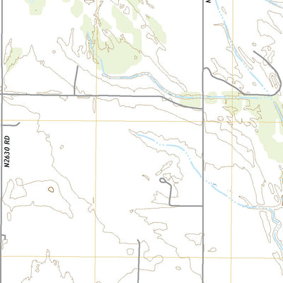 United States Geological Survey Cherokee North, OK (2022, 24000-Scale) digital map