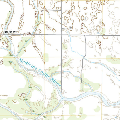 United States Geological Survey Cherokee North, OK (2022, 24000-Scale) digital map