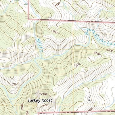 United States Geological Survey Cherokee Park, CO (2022, 24000-Scale) digital map