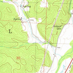 United States Geological Survey Cherokee Pass, MO (1980, 24000-Scale) digital map