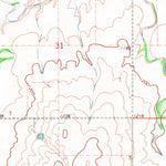 United States Geological Survey Cherokee South, OK (1969, 24000-Scale) digital map