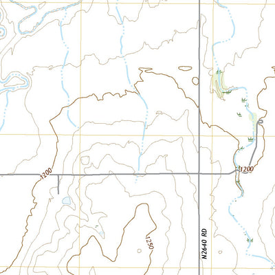 United States Geological Survey Cherokee South, OK (2022, 24000-Scale) digital map