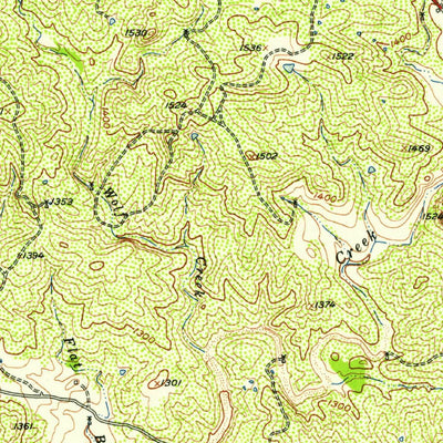 United States Geological Survey Cherokee, TX (1956, 62500-Scale) digital map