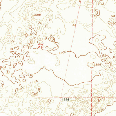 United States Geological Survey Cherokee Valley, NM (1966, 24000-Scale) digital map