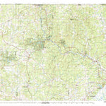 United States Geological Survey Cherokee Village, AR-MO (1983, 100000-Scale) digital map