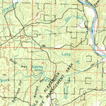 United States Geological Survey Cherokee Village, AR-MO (1983, 100000-Scale) digital map