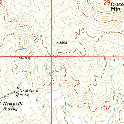United States Geological Survey Cherry, AZ (1973, 24000-Scale) digital map