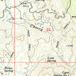 United States Geological Survey Cherry, AZ (1973, 24000-Scale) digital map