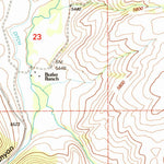 United States Geological Survey Cherry Creek Canyon, MT (2000, 24000-Scale) digital map