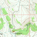 United States Geological Survey Cherry Creek Hill, WY (1967, 24000-Scale) digital map