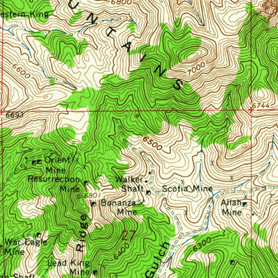 United States Geological Survey Cherry Creek, UT (1963, 24000-Scale) digital map