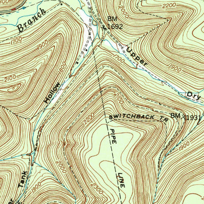 United States Geological Survey Cherry Grove, PA (1947, 24000-Scale) digital map