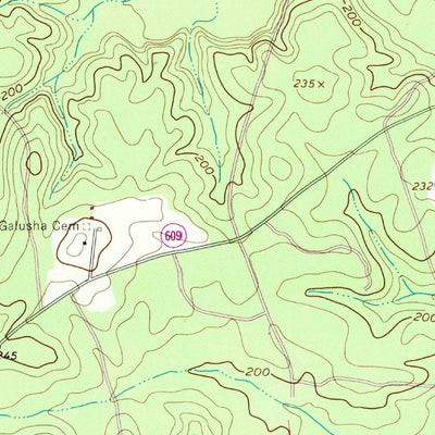 United States Geological Survey Cherry Hill, VA (1963, 24000-Scale) digital map