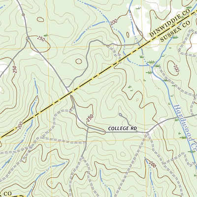 United States Geological Survey Cherry Hill, VA (2022, 24000-Scale) digital map