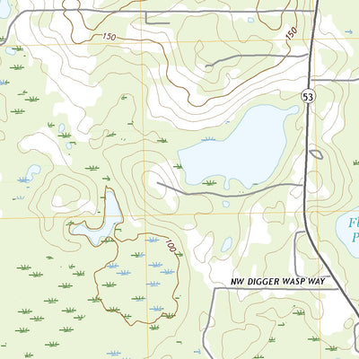 United States Geological Survey Cherry Lake, FL (2021, 24000-Scale) digital map