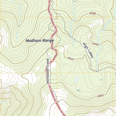 United States Geological Survey Cherry Lake, MT (2020, 24000-Scale) digital map