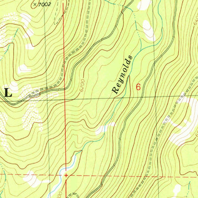 United States Geological Survey Cherry Lake North, CA (1979, 24000-Scale) digital map