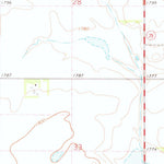 United States Geological Survey Cherry Lake, SD (1973, 24000-Scale) digital map