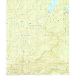 United States Geological Survey Cherry Lake South, CA (1990, 24000-Scale) digital map