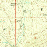 United States Geological Survey Cherry Lake South, CA (1990, 24000-Scale) digital map