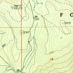United States Geological Survey Cherry Lake South, CA (1992, 24000-Scale) digital map