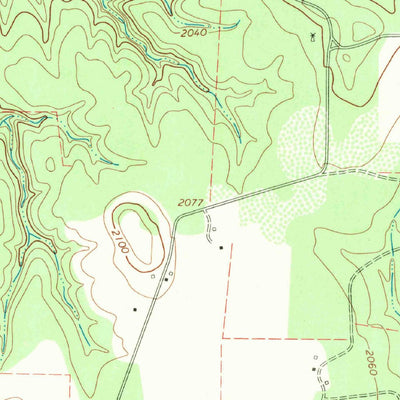 United States Geological Survey Cherry Mountain, TX (1967, 24000-Scale) digital map
