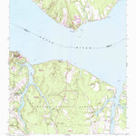 United States Geological Survey Cherry Point, NC (1949, 24000-Scale) digital map