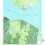 United States Geological Survey Cherry Point, NC (1994, 24000-Scale) digital map