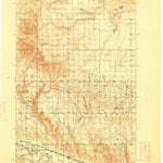 United States Geological Survey Cherry Ridge, MT (1913, 125000-Scale) digital map