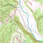 United States Geological Survey Cherry Run, WV-MD-PA (1951, 24000-Scale) digital map
