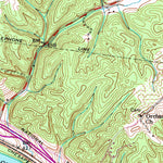 United States Geological Survey Cherry Run, WV-MD-PA (1951, 24000-Scale) digital map
