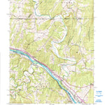United States Geological Survey Cherry Run, WV-MD-PA (1998, 24000-Scale) digital map