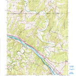 United States Geological Survey Cherry Run, WV-MD-PA (1998, 24000-Scale) digital map