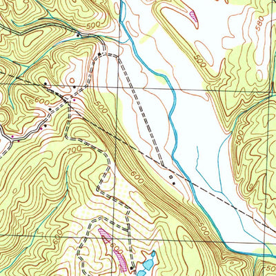 United States Geological Survey Cherry Run, WV-MD-PA (1998, 24000-Scale) digital map