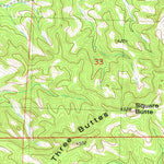 United States Geological Survey Cherry Spring, MT (1980, 24000-Scale) digital map
