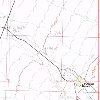 United States Geological Survey Cherry Spring, NV (1982, 24000-Scale) digital map