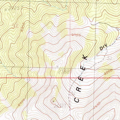 United States Geological Survey Cherry Spring, NV (1982, 24000-Scale) digital map