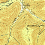 United States Geological Survey Cherry Springs, PA (1949, 24000-Scale) digital map