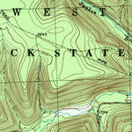 United States Geological Survey Cherry Springs, PA (1994, 24000-Scale) digital map