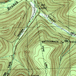 United States Geological Survey Cherry Springs, PA (1994, 24000-Scale) digital map