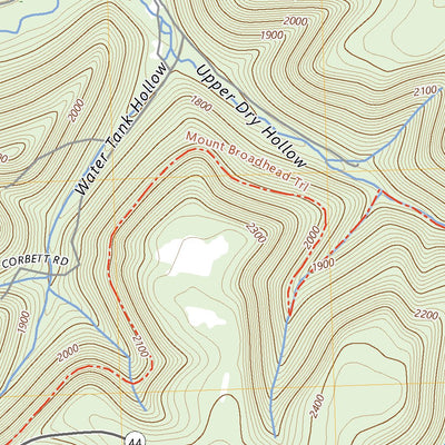 United States Geological Survey Cherry Springs, PA (2023, 24000-Scale) digital map