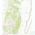 United States Geological Survey Cherry Valley East, AR (1984, 24000-Scale) digital map