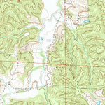 United States Geological Survey Cherry Valley East, AR (1984, 24000-Scale) digital map
