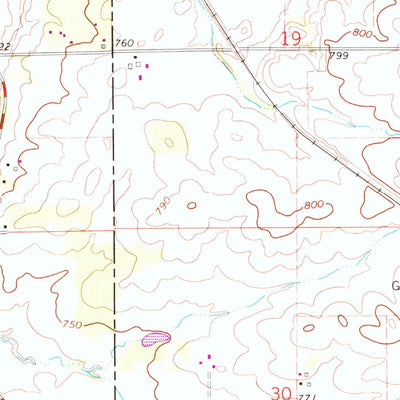 United States Geological Survey Cherry Valley, IL (1968, 24000-Scale) digital map